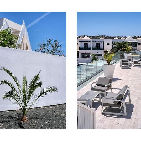 Sunset View Modern Private Poolside Apartment Costa Teguise Bagian luar foto