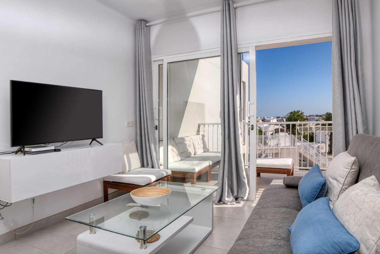 Sunset View Modern Private Poolside Apartment Costa Teguise Bagian luar foto