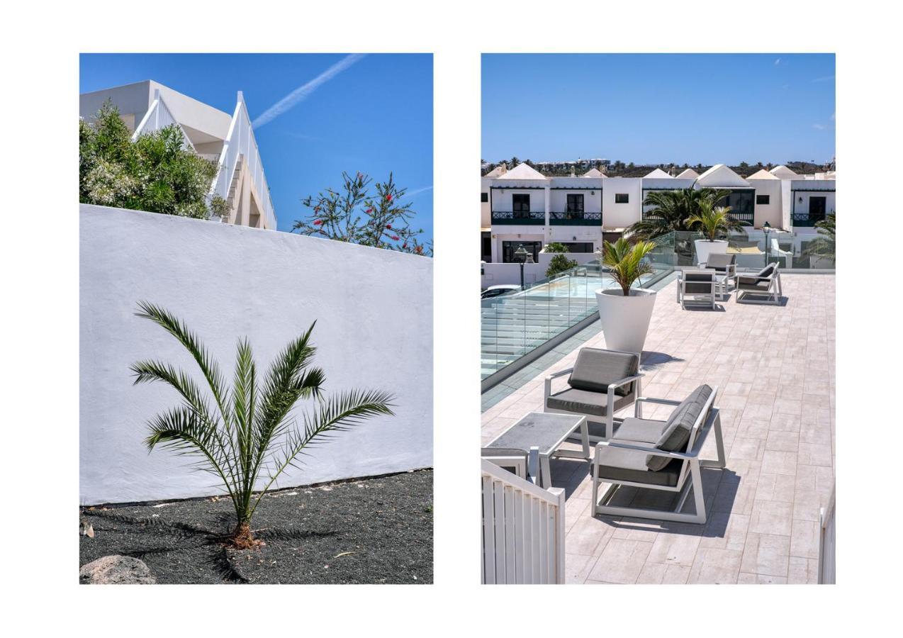 Sunset View Modern Private Poolside Apartment Costa Teguise Bagian luar foto