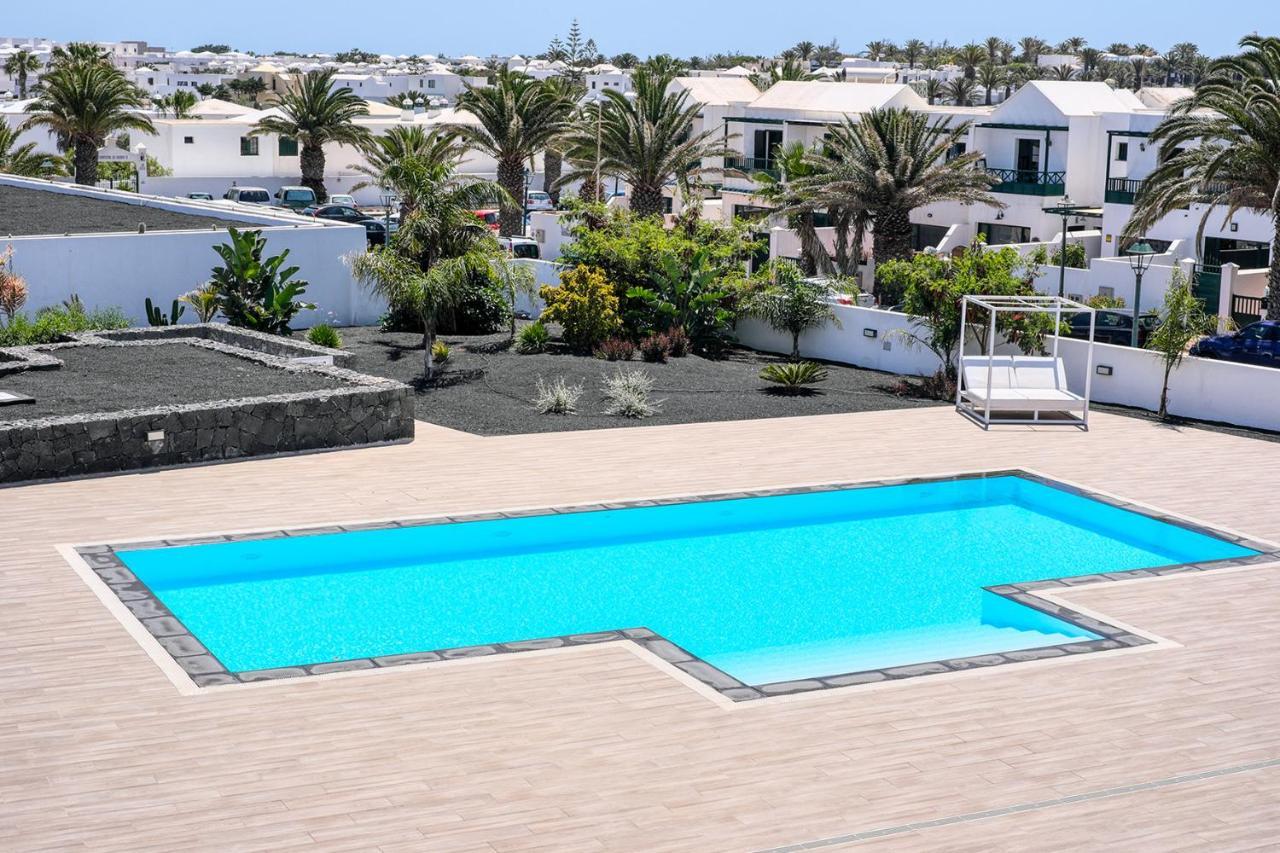 Sunset View Modern Private Poolside Apartment Costa Teguise Bagian luar foto