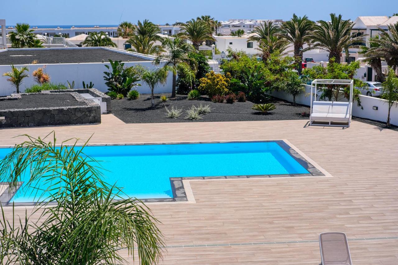 Sunset View Modern Private Poolside Apartment Costa Teguise Bagian luar foto